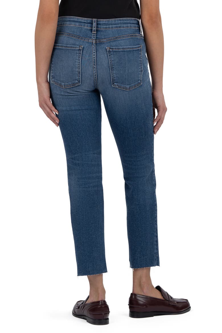Rachael High Waist Straight Leg Jeans, Alternate, color, PEERLESS