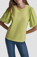 DKNY Mixed Media Top