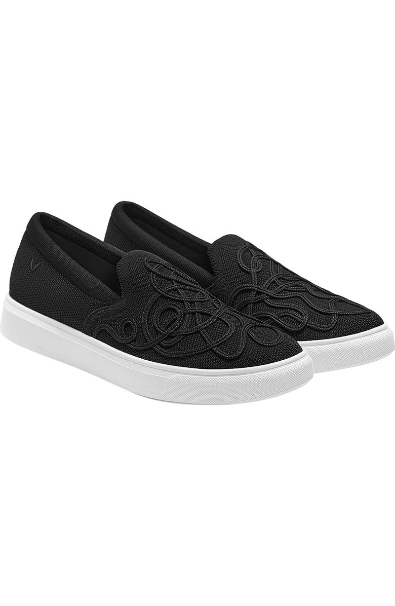 VIVAIA Classic Slip-On Unisex Sneakers, Main, color, Black