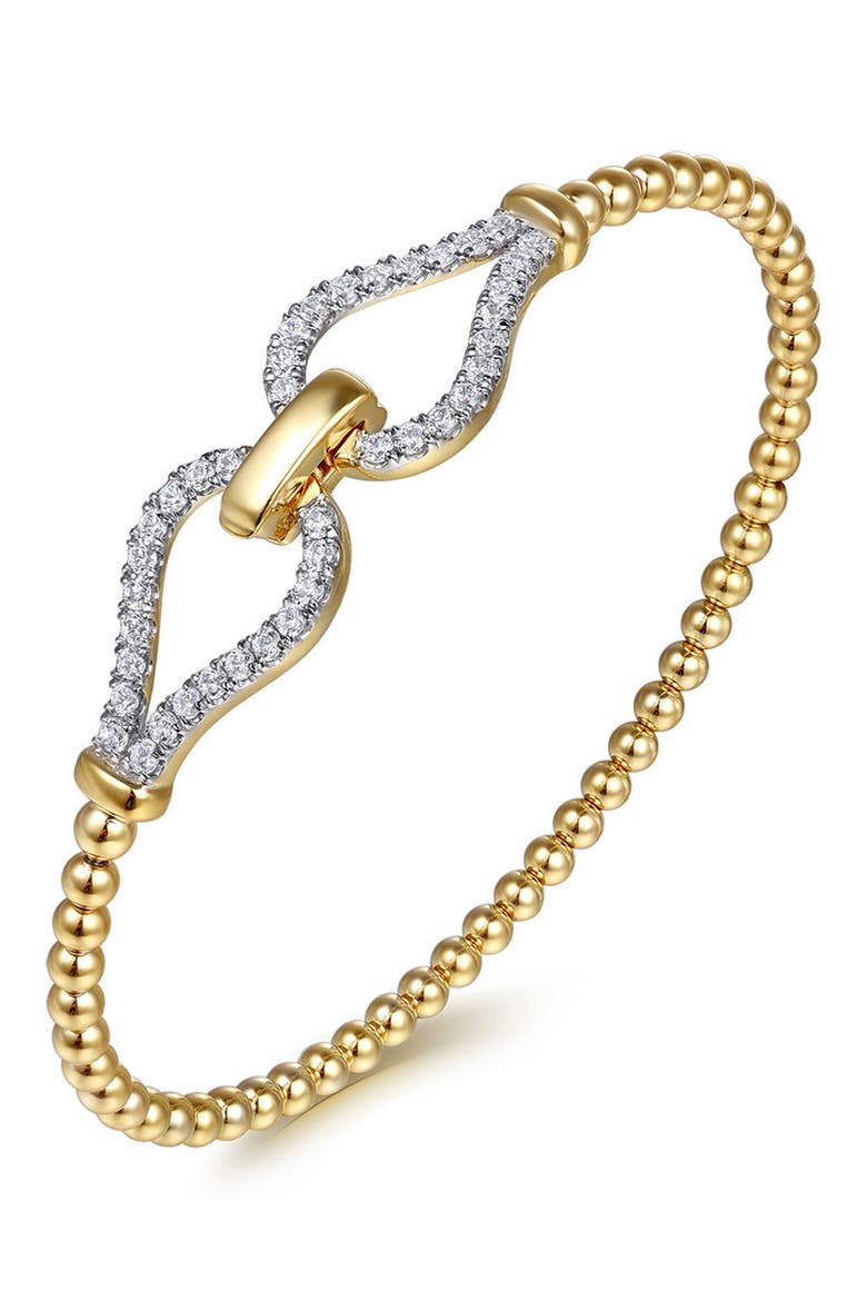 Bujukan Diamond Link Bracelet, Alternate, color, GOLD