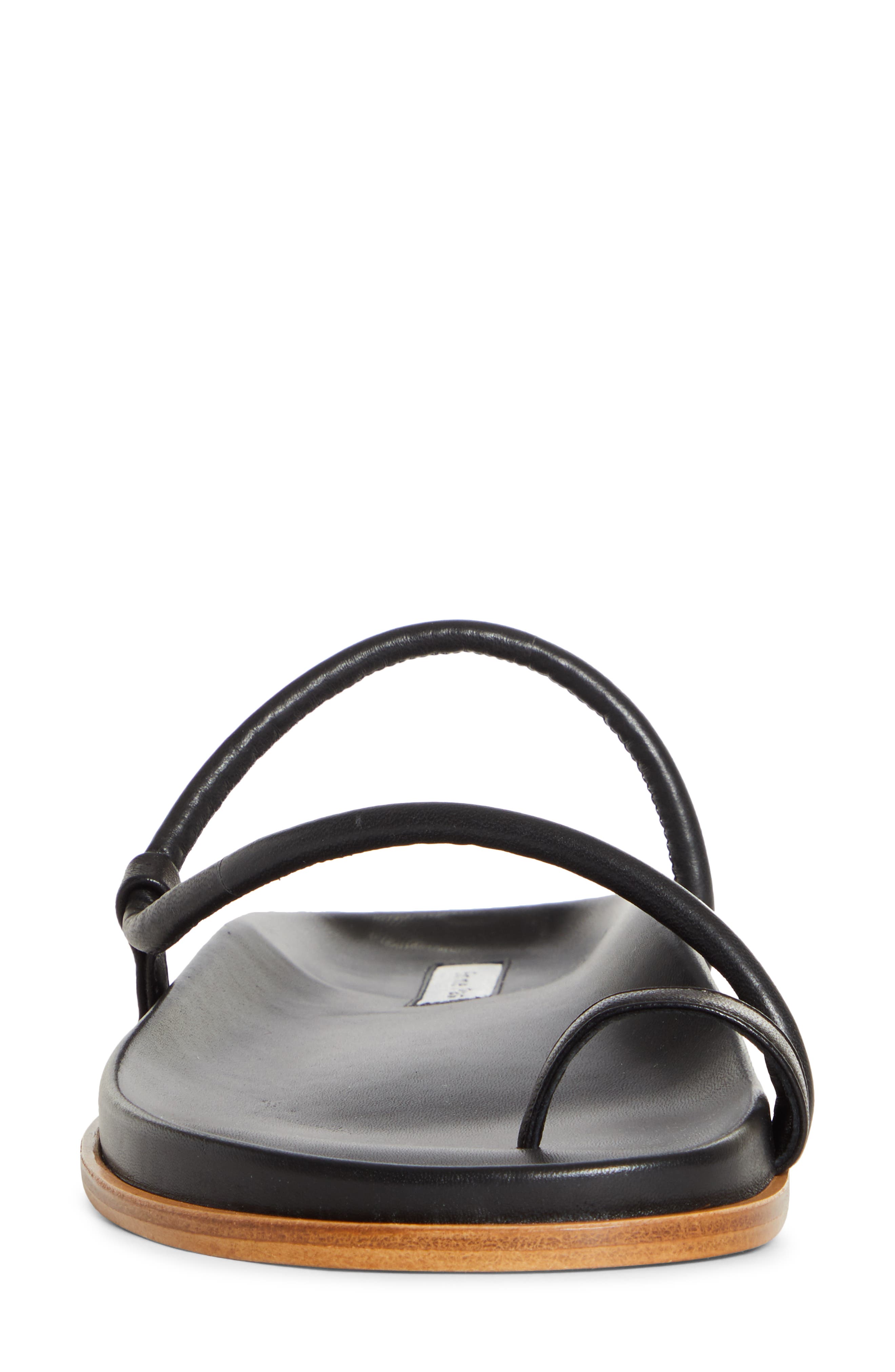 Emme Parsons Bari Fussbett Toe Loop Slide Sandal, Alternate, color, 