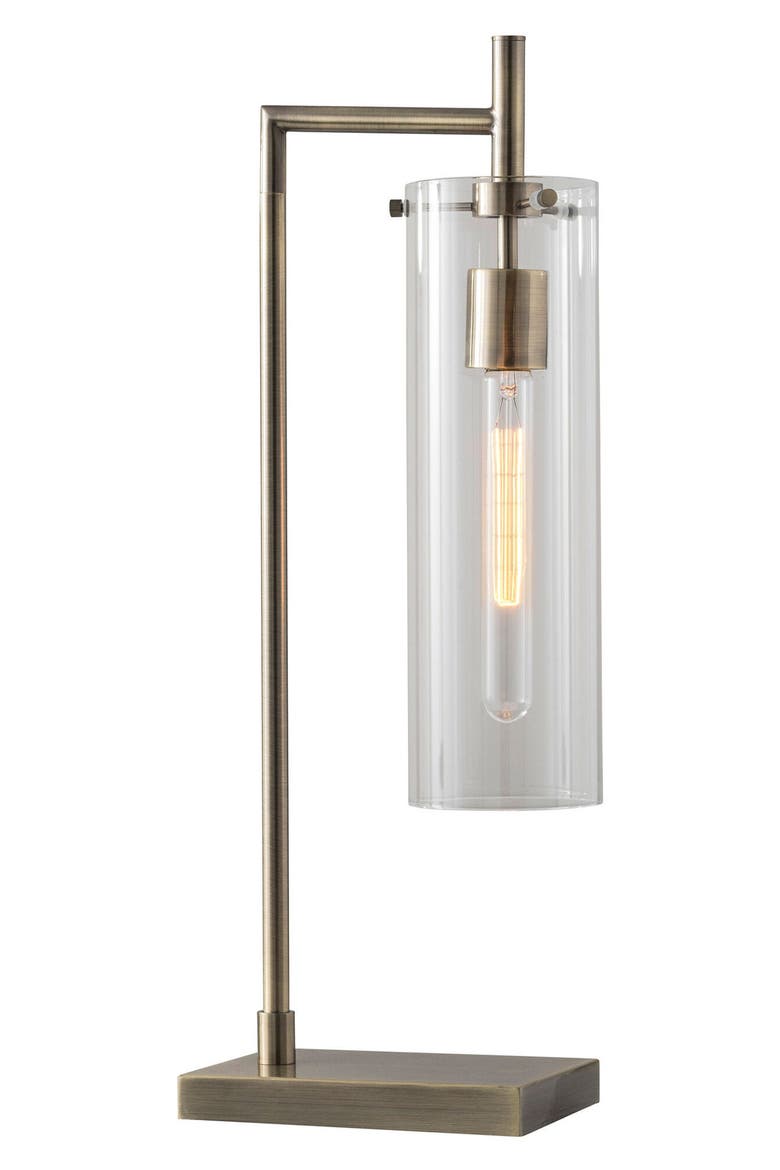 Dalton Desk Lamp, Main, color, ANTIQUE BRASS