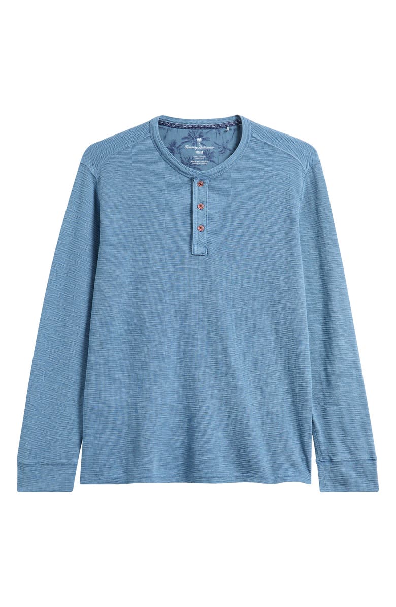 Tommy Bahama Port Oasis Henley, Alternate, color, Vintage Blue