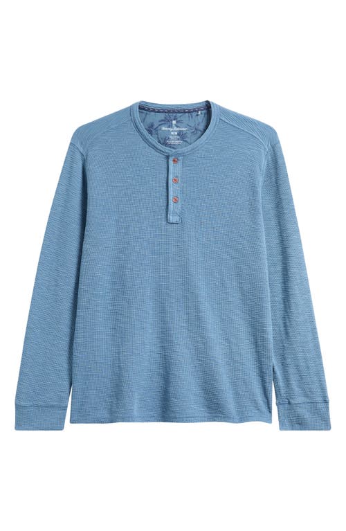 Tommy Bahama Port Oasis Henley In Blue