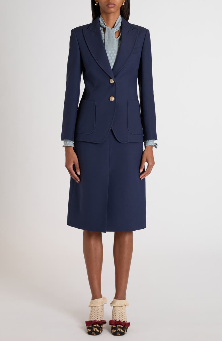 Valentino Garavani Cour de Couer Crêpe de Chine Top, Alternate, color, Pale Green