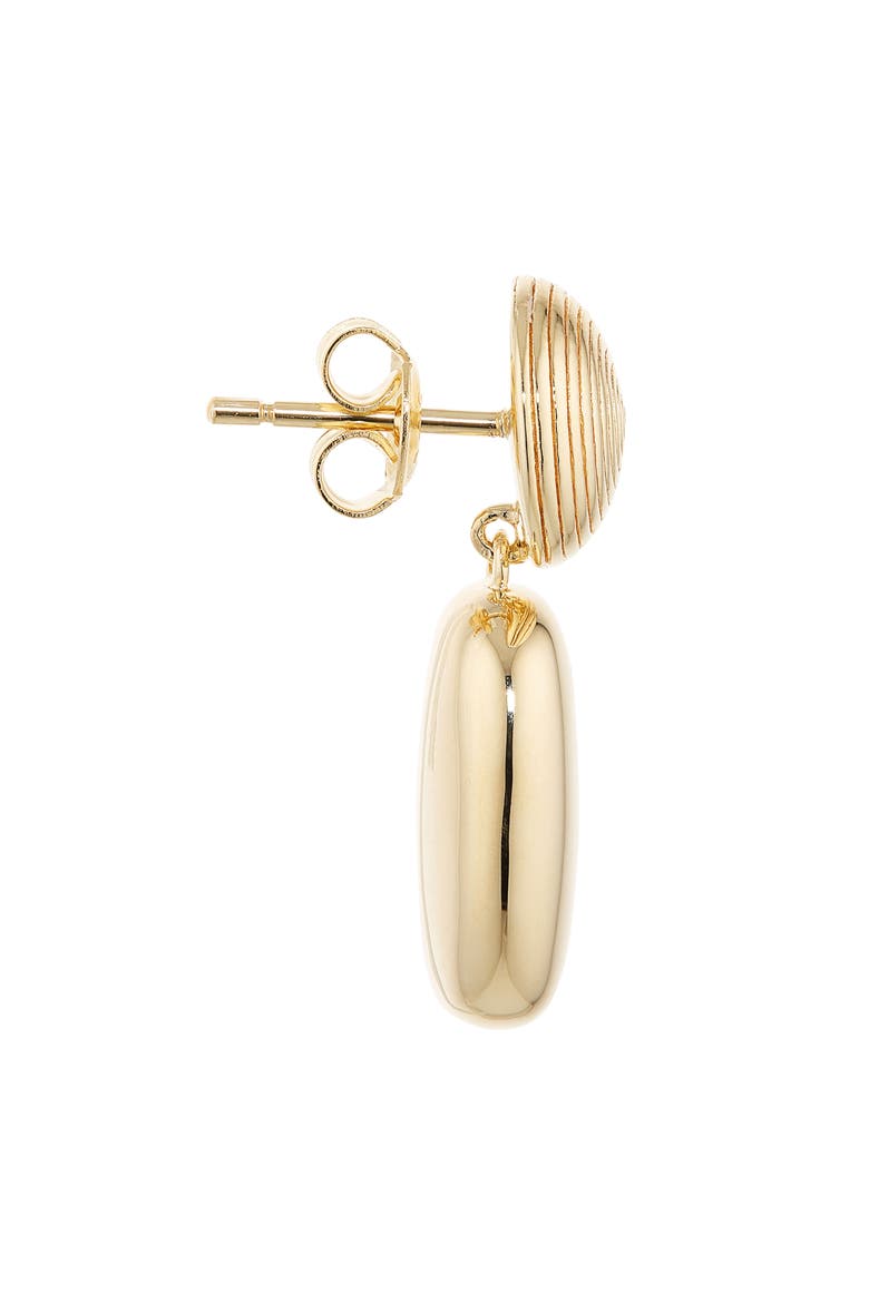 The Carla Drop Earrings, Alternate, color, GOLD
