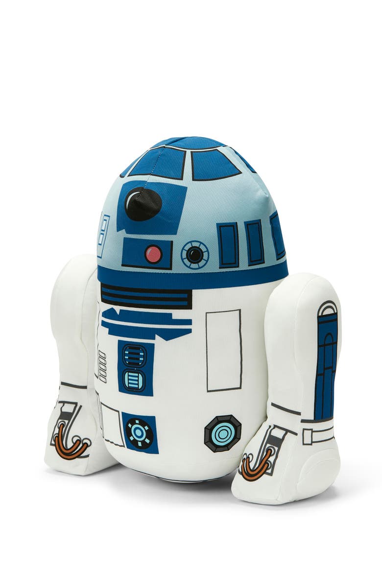 Stuffed Star Wars Plush Toy - 15" Talking R2D2 Doll, Alternate, color, White