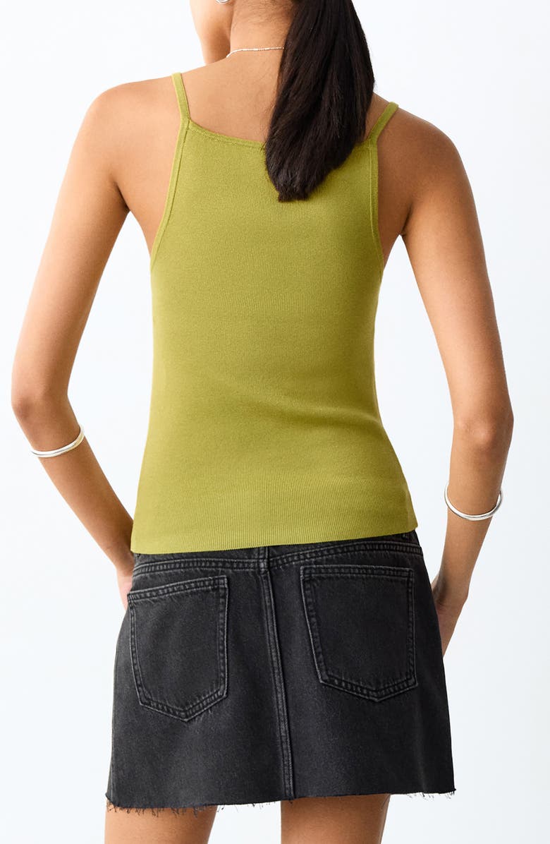 MANGO TEEN Fine Knit Camisole Sweater, Alternate, color, 