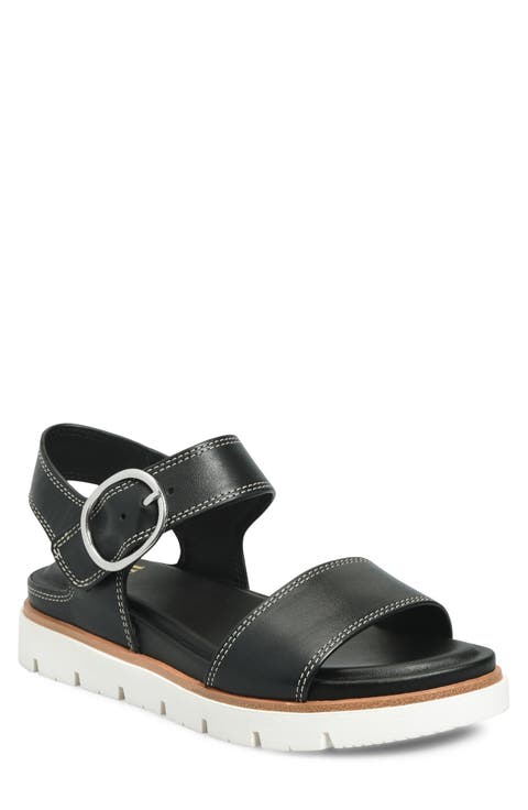 Gweneth Ankle Strap Platform Sandal (Women)
