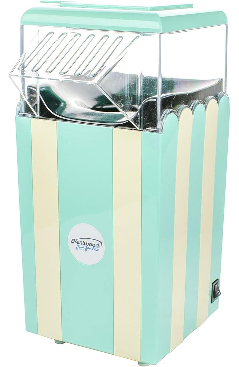 Brentwood Classic Popcorn Maker, Main, color, Blue