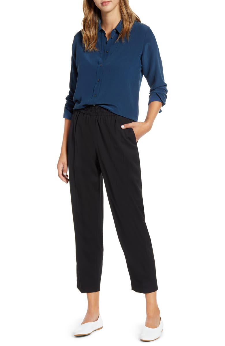 Everlane The Italian GoWeave Easy Pants, Alternate, color,