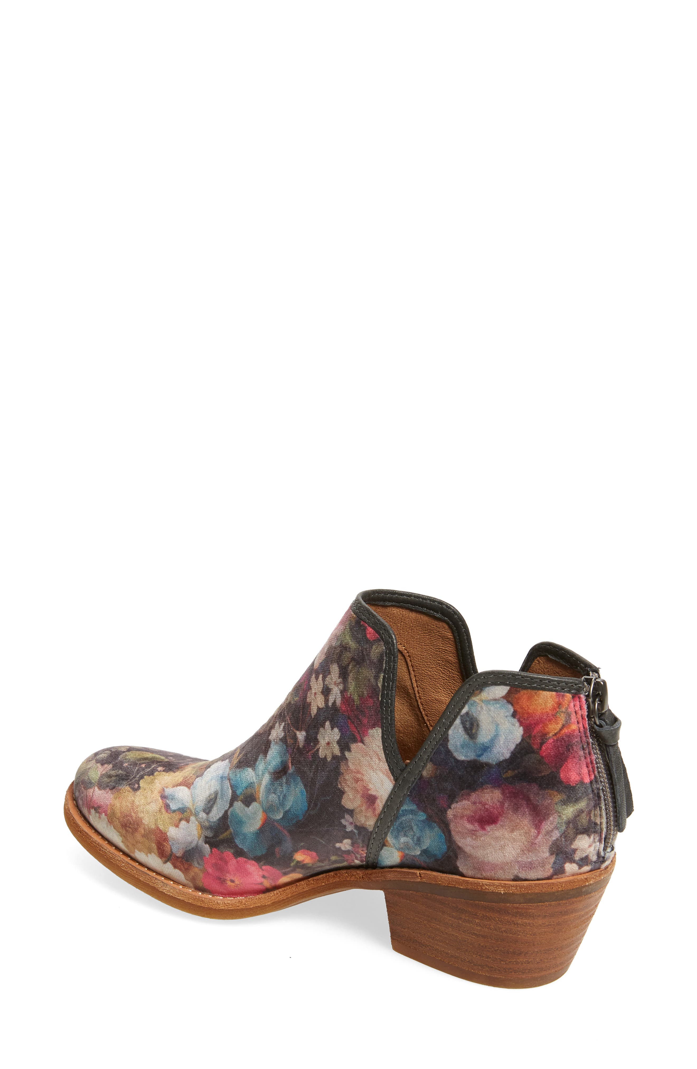 Abena Bootie, Alternate, color, PINK FLOWER LEATHER