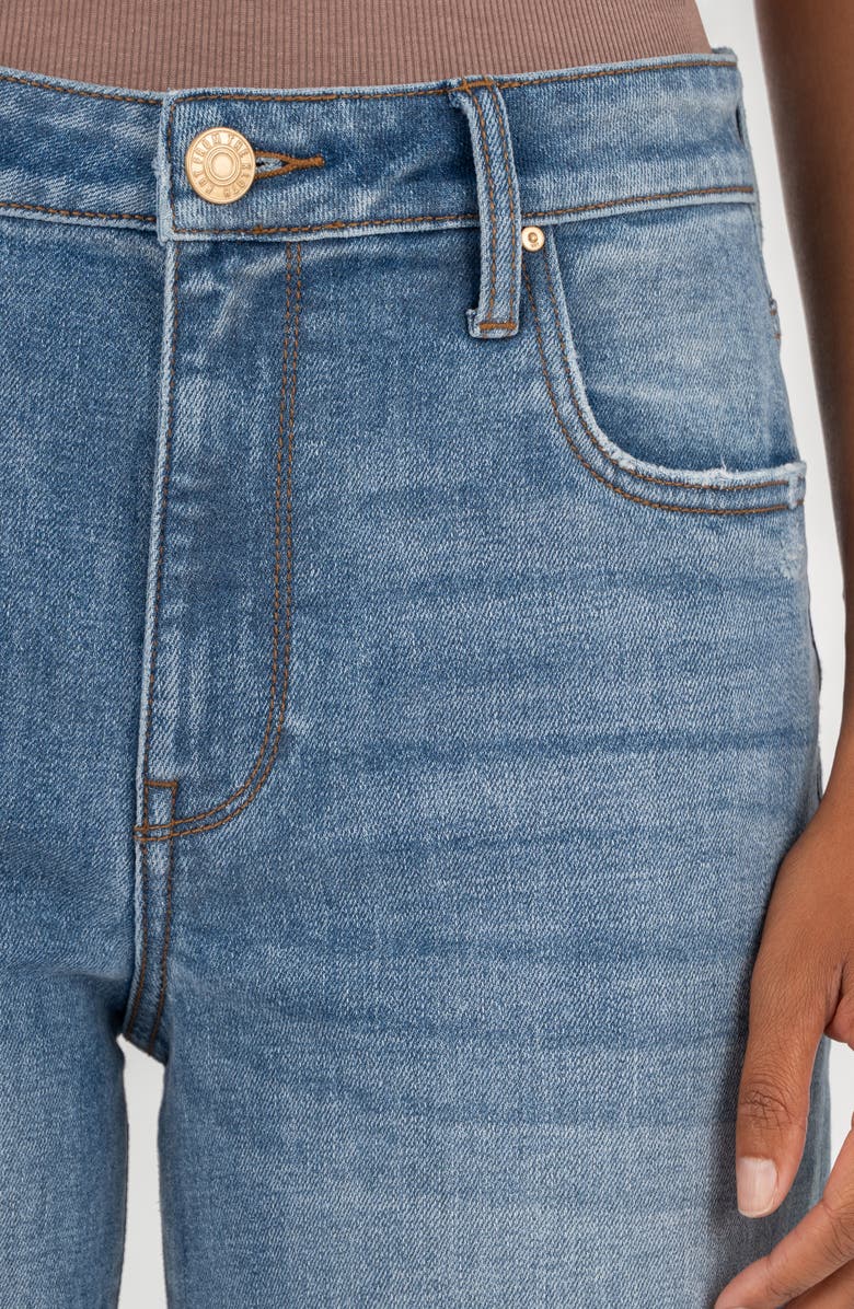 KUT from the Kloth Siena High Waist Wide Leg Jeans, Alternate, color, Resiliently