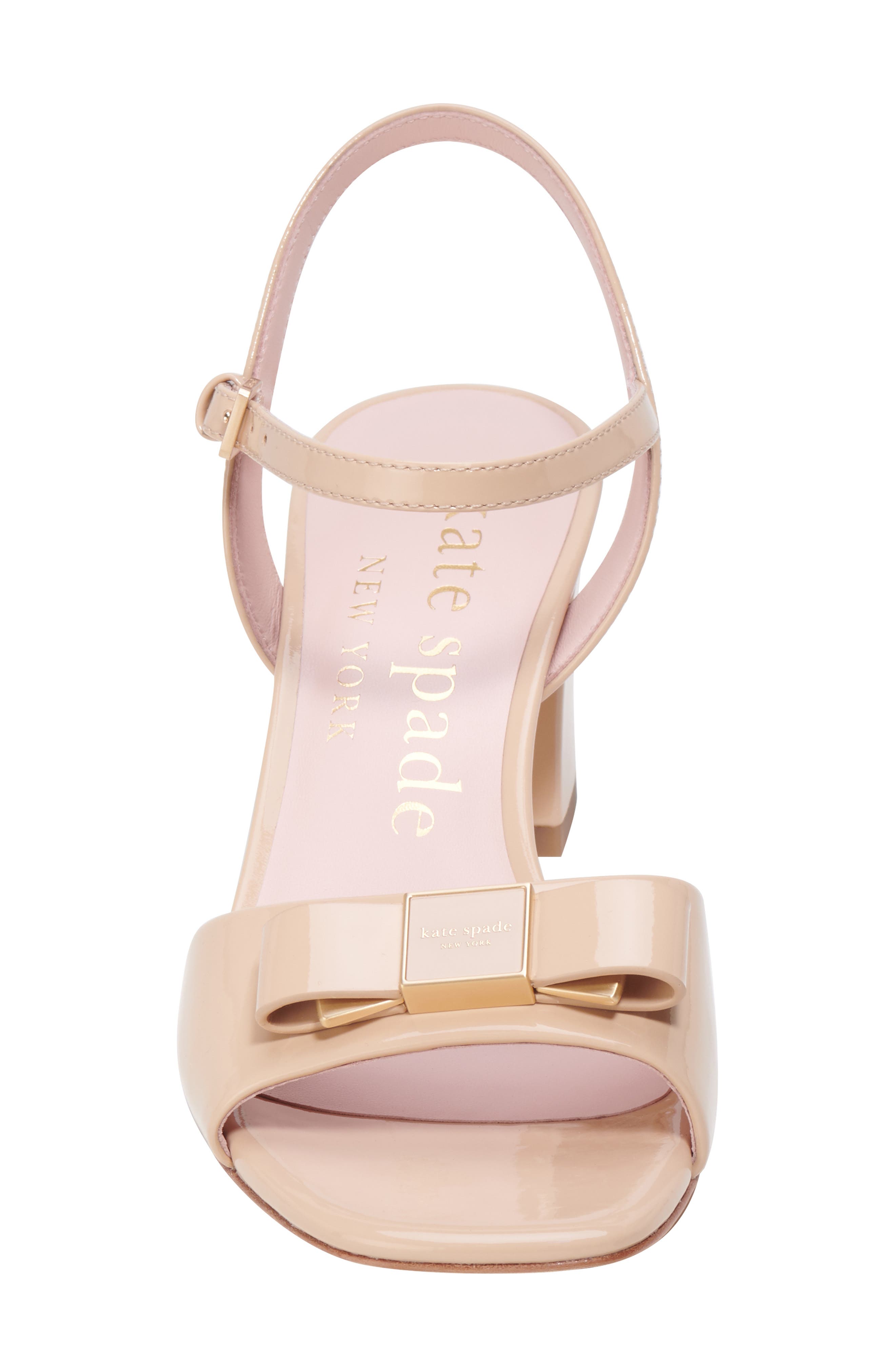 Kate Spade New York bowdie quarter strap sandal, Alternate, color, Beach Sand