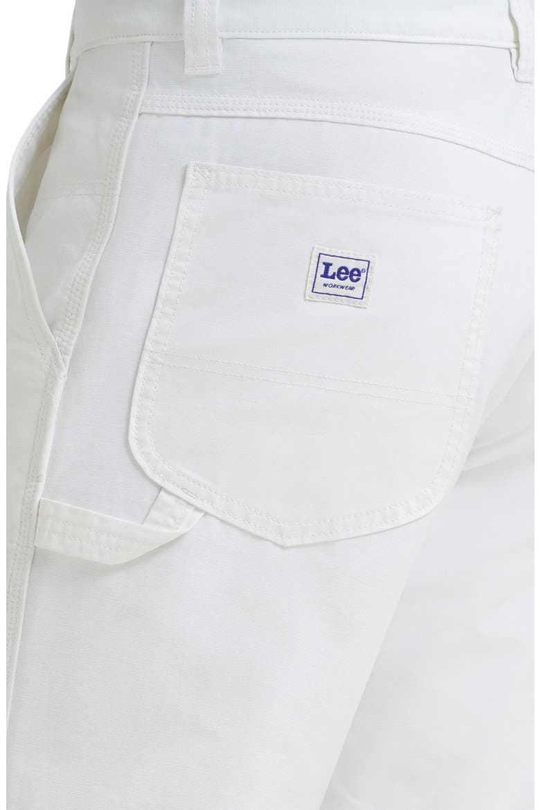 Loose Fit Straight Leg Carpenter Jeans, Alternate, color, BRIGHT WHITE
