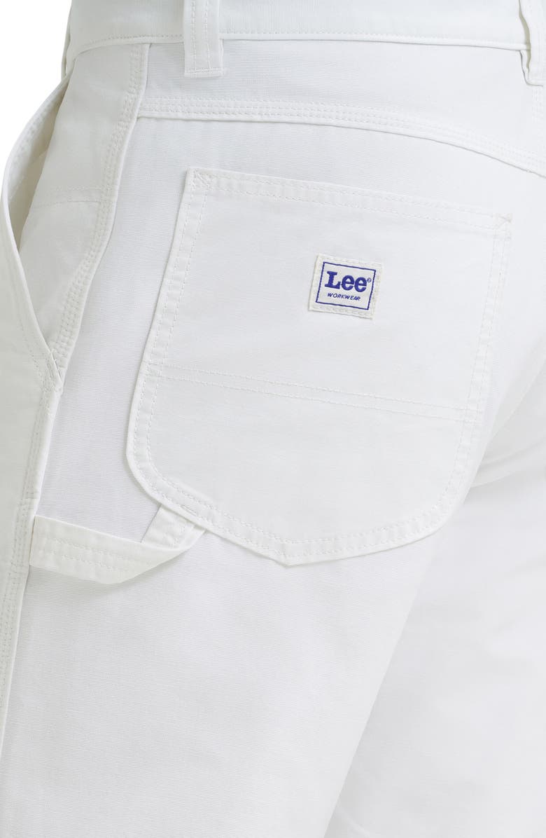 Lee Loose Fit Straight Leg Carpenter Jeans, Alternate, color, Bright White