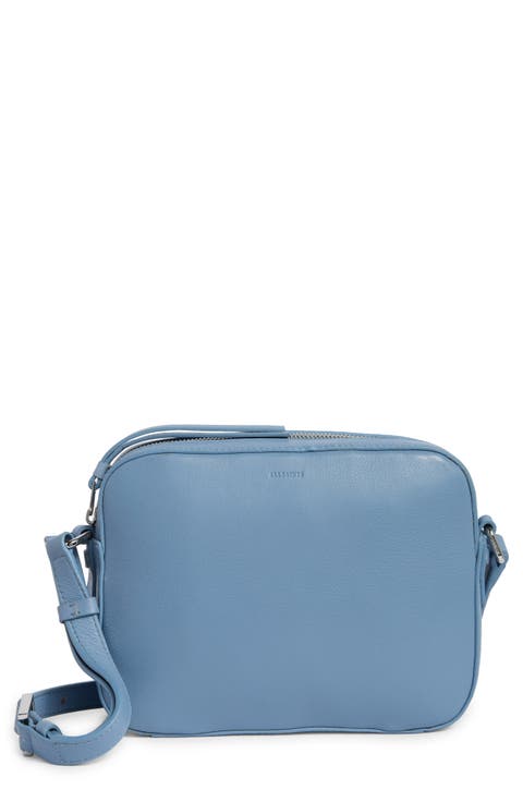 Captain Leather Square Crossbody Bag