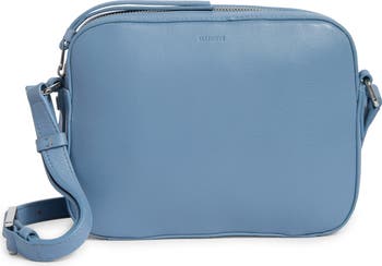 AllSaints Captain Leather Square Crossbody Bag | Nordstromrack