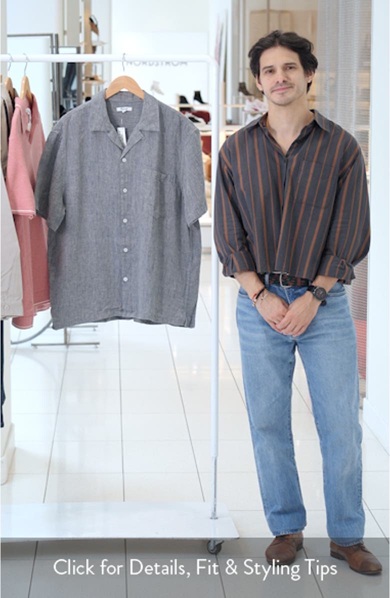Linen Camp Shirt, sales video thumbnail