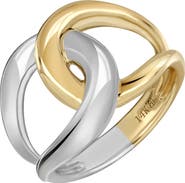 Bony Levy 14k Gold Two-tone Statement Ring