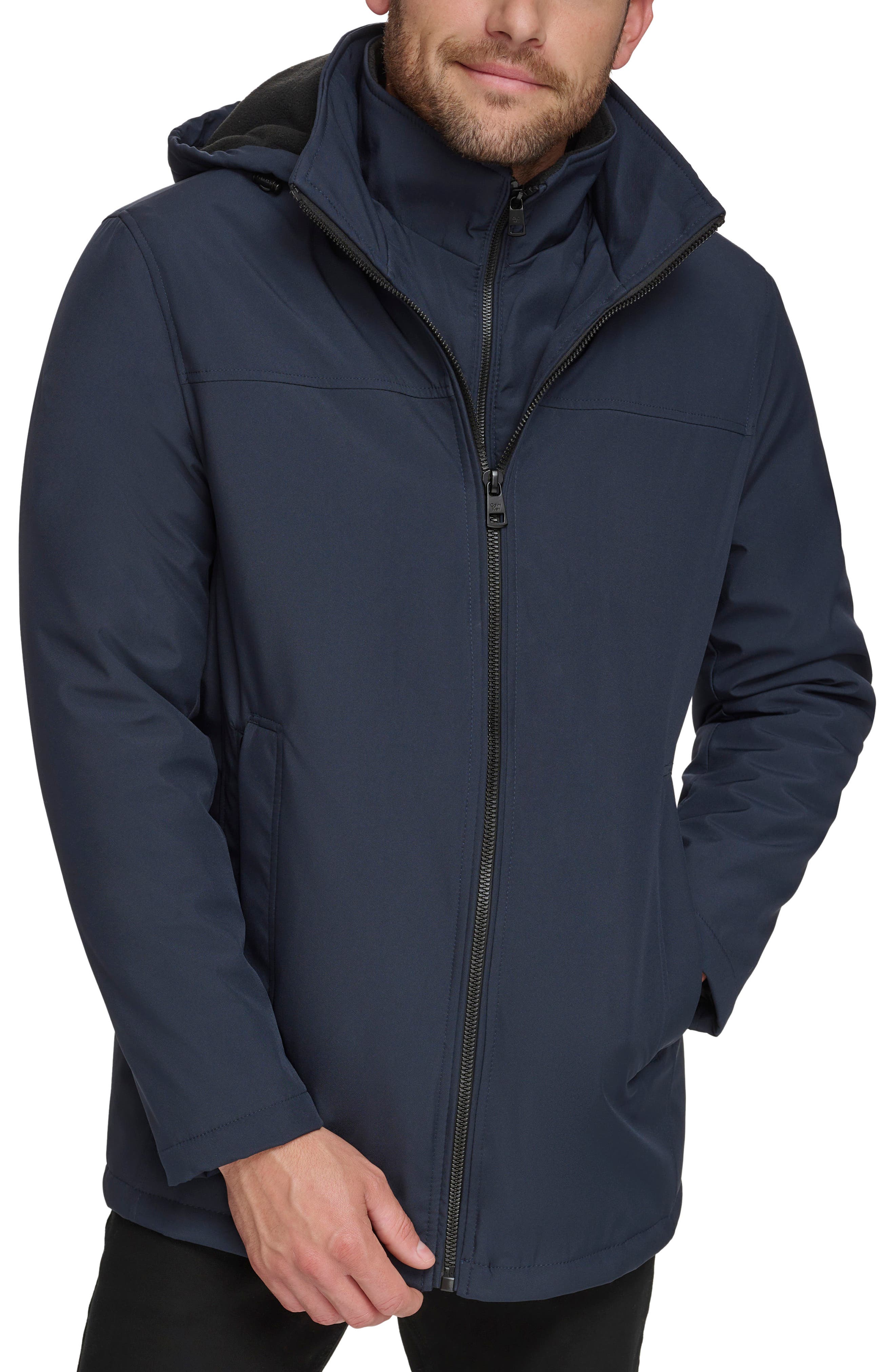 Calvin Klein Hooded Bib Jacket