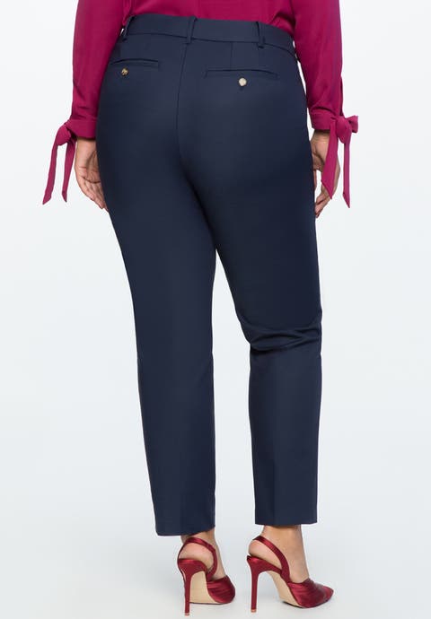 Kady Fit Double-Weave Pant