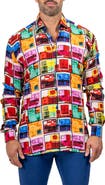 Maceoo Fibonacci Marthyr 0299 Contemporary Fit Button-Up Shirt