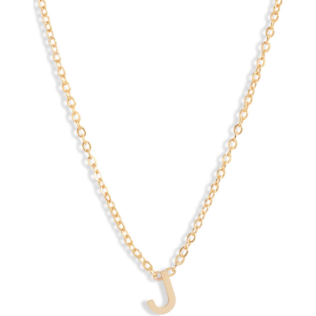 Set & Stones Cheyenne Initial Pendant Necklace