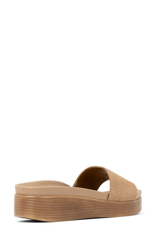 Donald Pliner Fiji Suede Slide Sandal In Tobacco