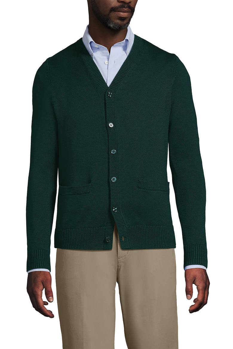 School Uniform Adult Legacy Varsity Cardigan, Alternate, color, Evergreen