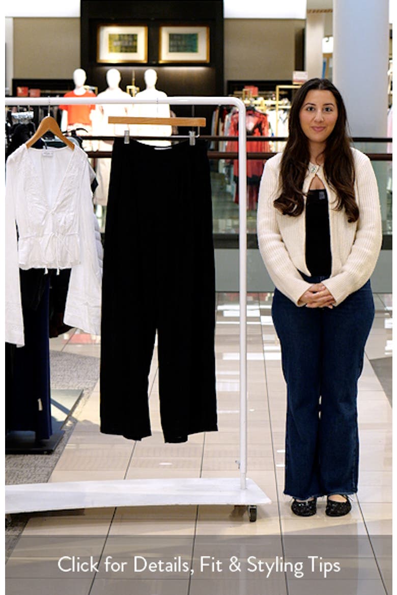Arles Pleated Cotton Wide Leg Pants video