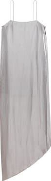 Helmut Lang Fluid Asymmetric Hem Maxi Dress