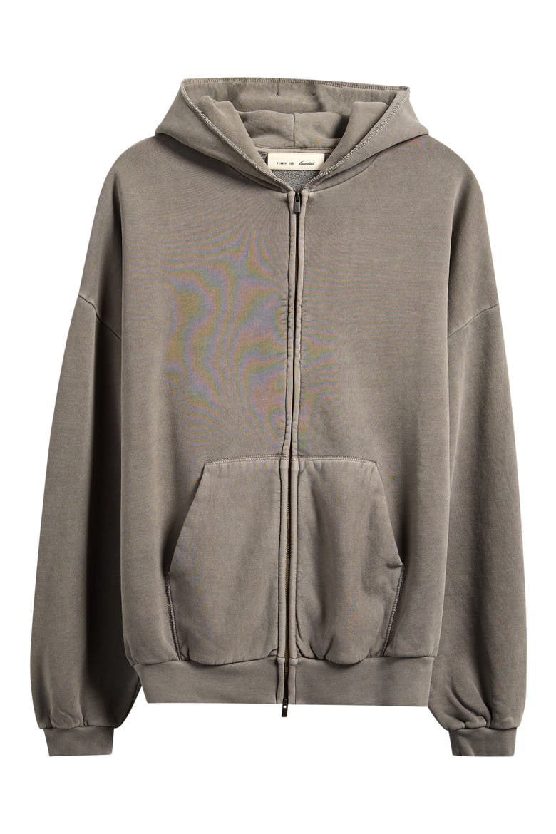 '90s Graphic Zip Hoodie, Alternate, color, WASHED SEAL