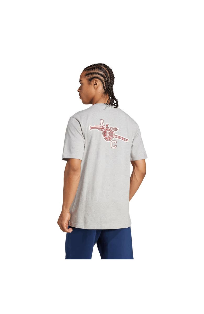 adidas Originals Men's adidas Originals Gray Arsenal Varsity Pack T-Shirt, Alternate, color,