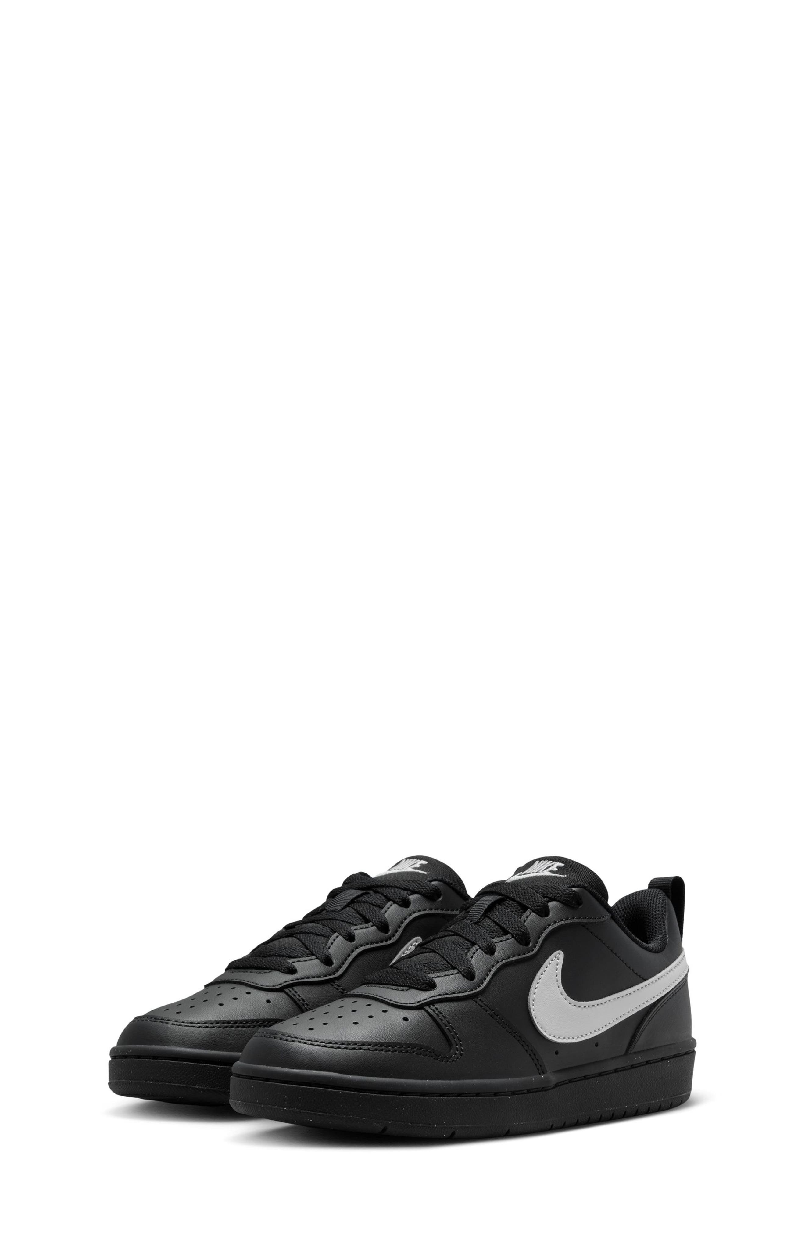Nike Kids' Court Borough Low Top Sneaker