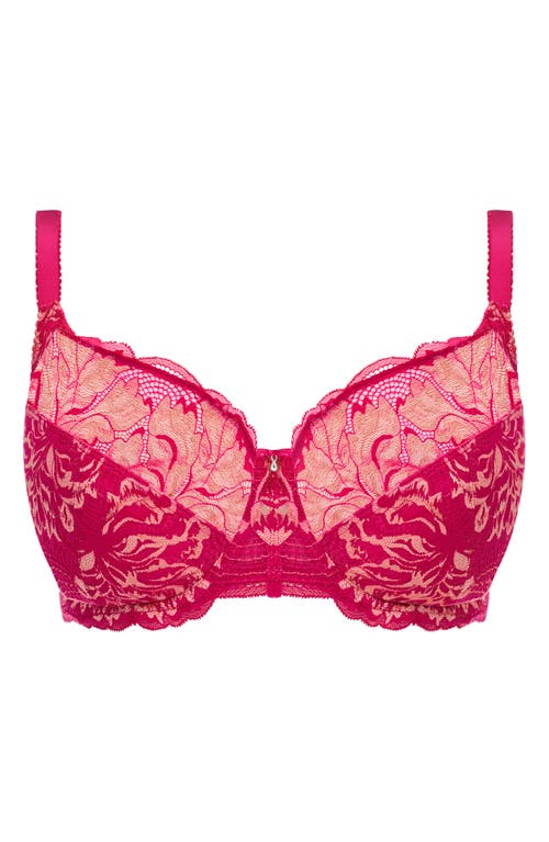 Fantasie Emmaline Underwire Side Support Bra In Cerise