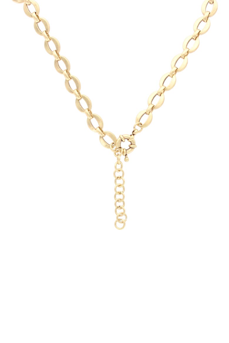 Chyenne Frontal Necklace, Alternate, color, BURNISHED GOLD / GREEN