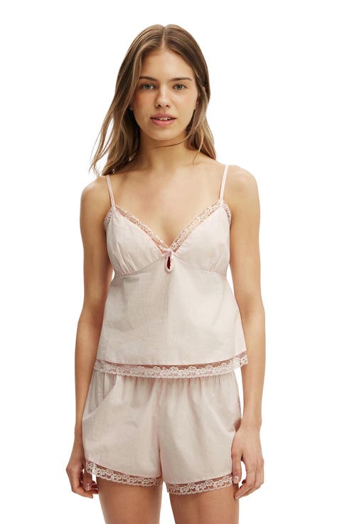Women's Cotton Soft Keyhole Cami