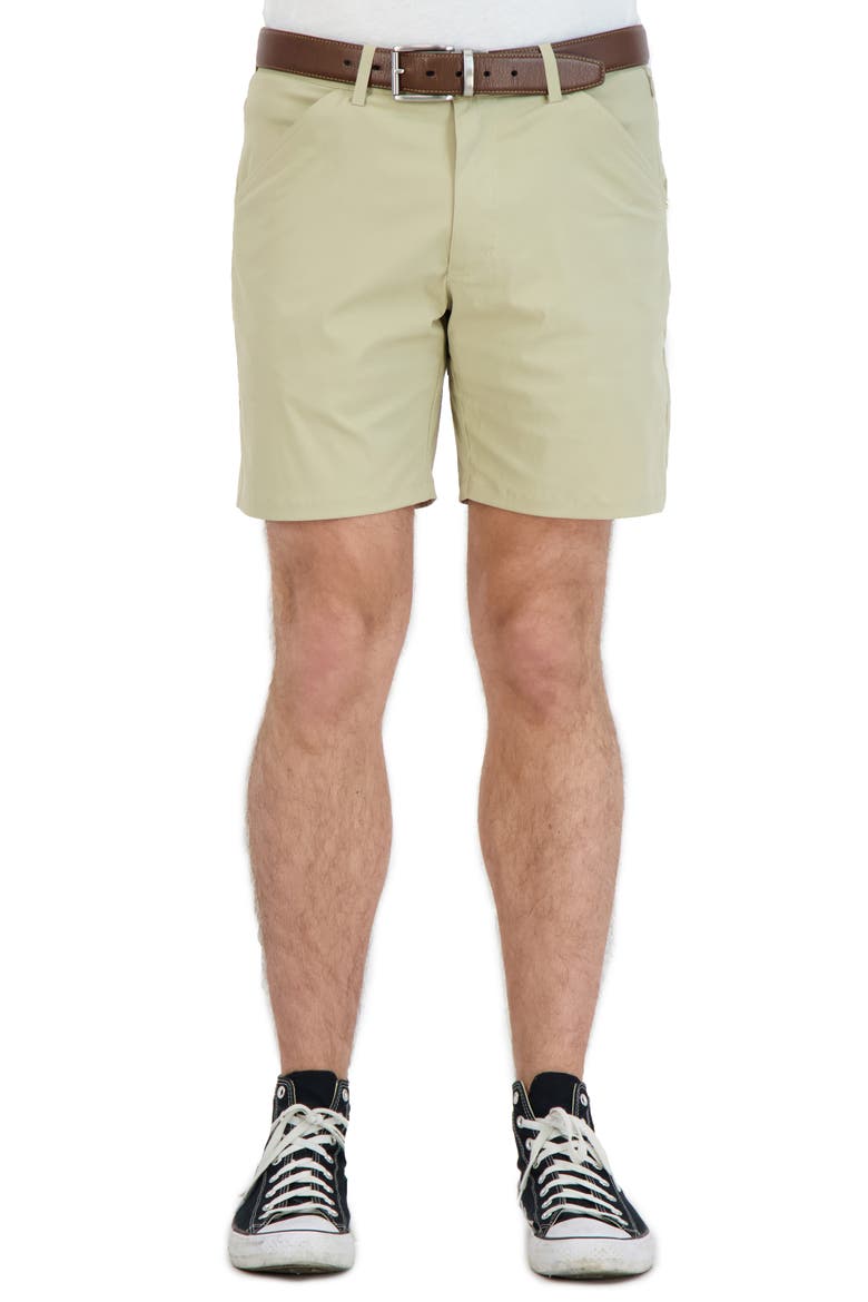 Everyday Stretch Chino Shorts, Main, color, KHAKI