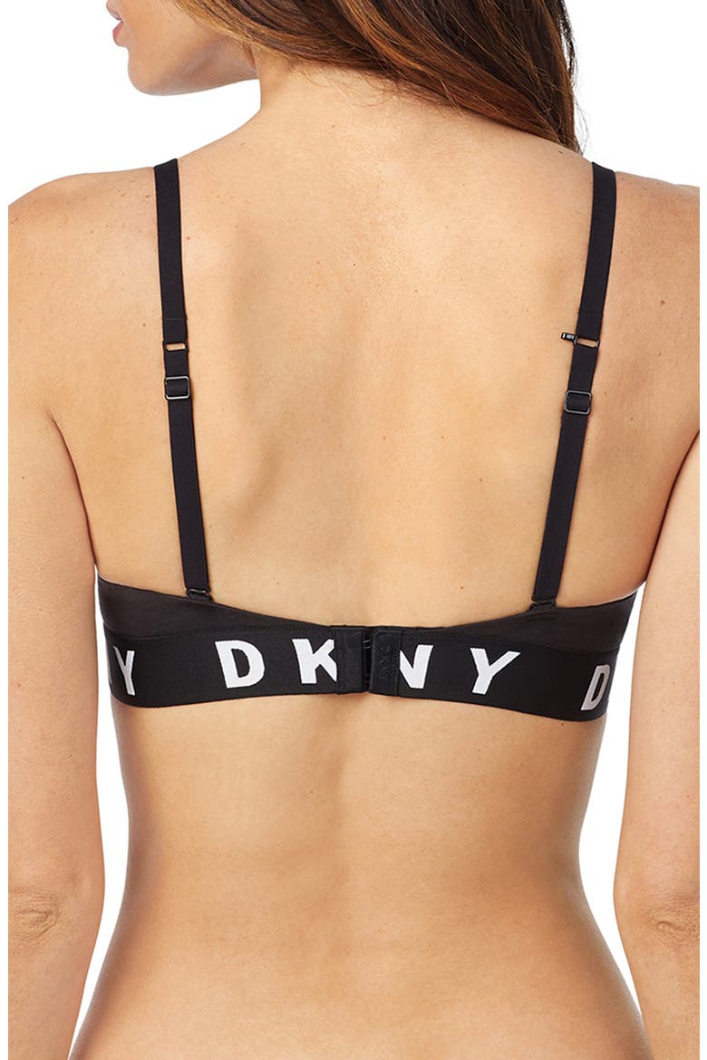 Cozy Boyfriend Wire-Free Push-Up Bra, Alternate, color, Y3T/DK BLA