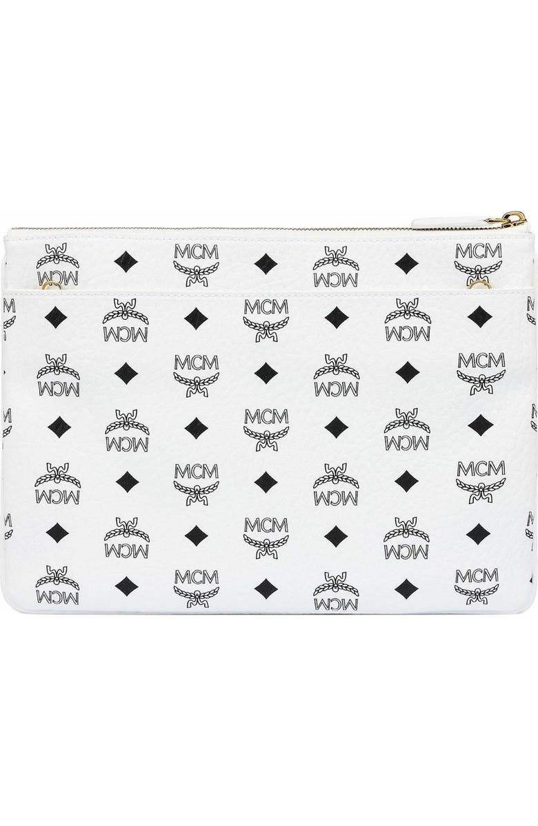 MCM Crossbody Pouch in Visetos Original, Alternate, color,