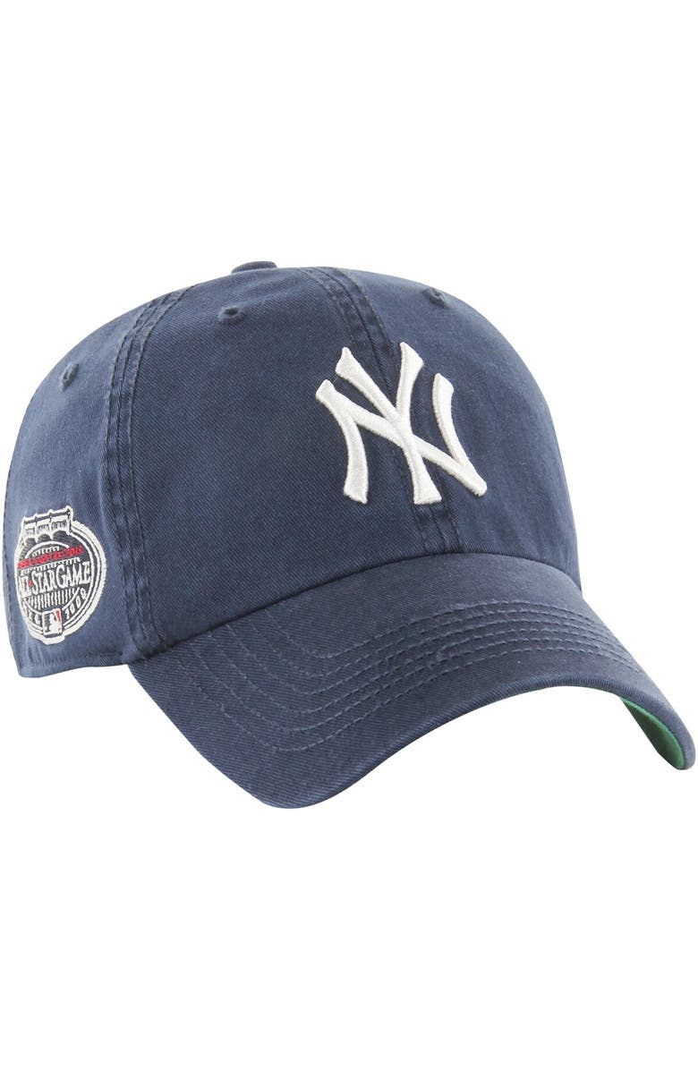 '47 Men's '47 Navy New York Yankees Sure Shot Classic Franchise Fitted Hat, Main, color,