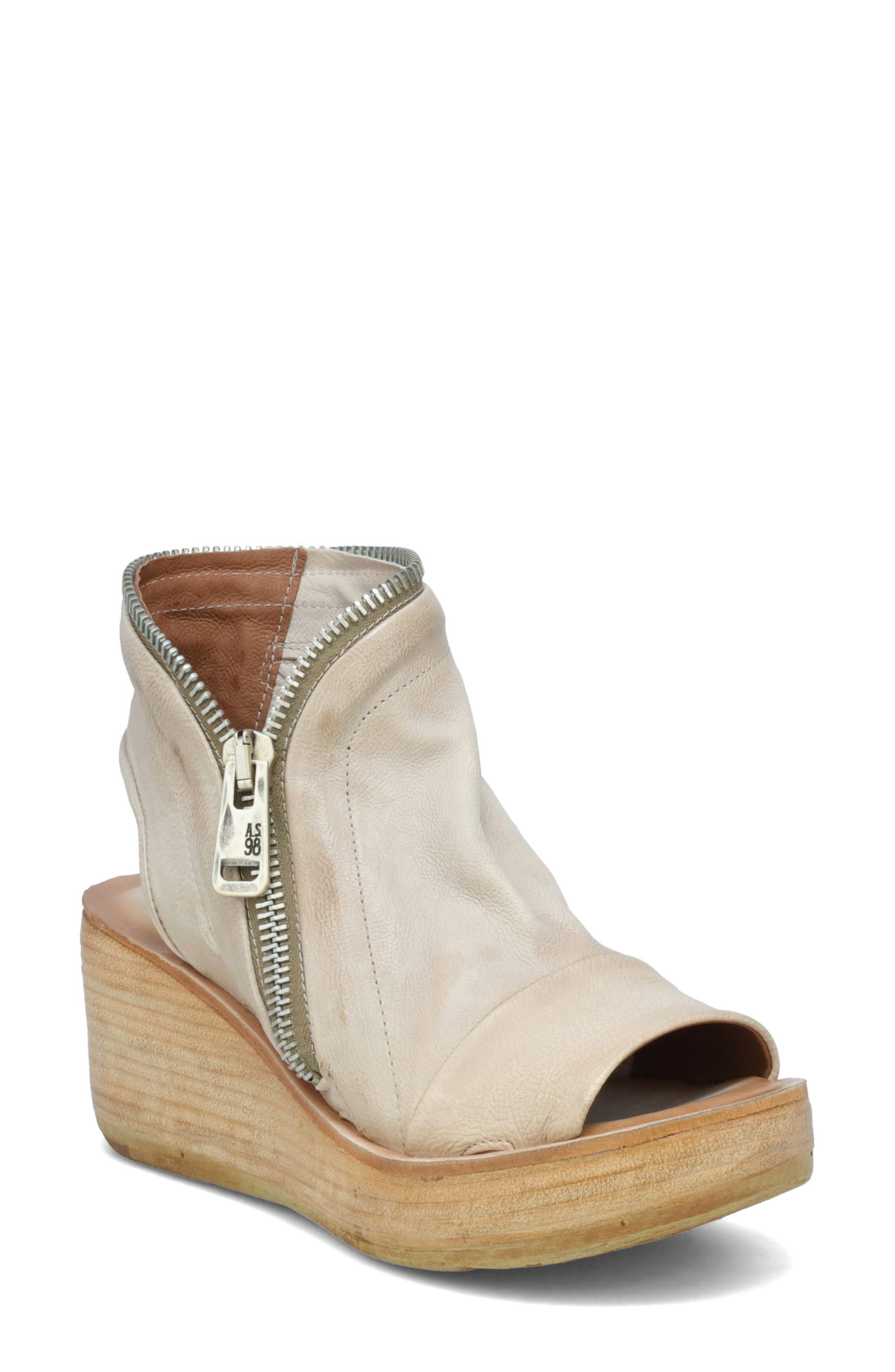 Naylor Platform Wedge Sandal, Main, color, BONE