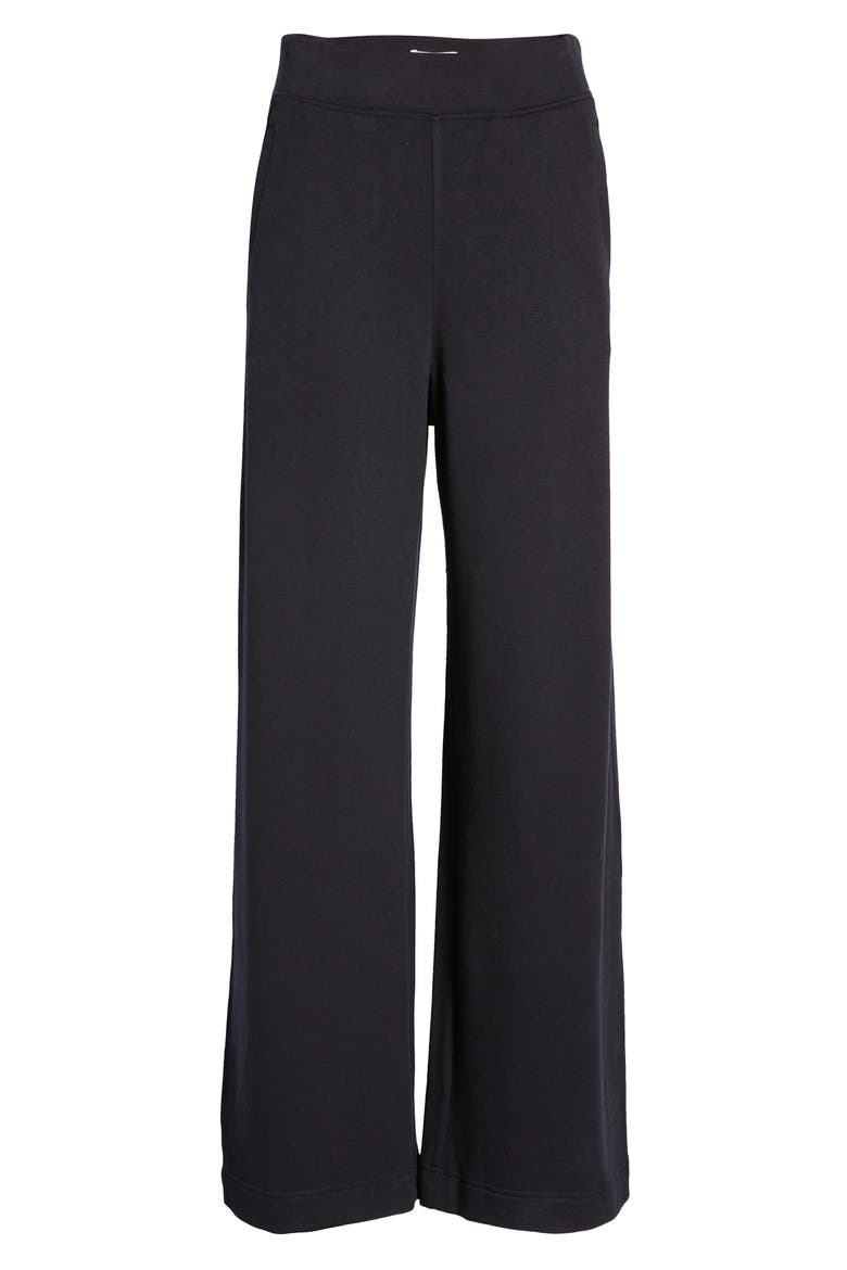 Signaturesoft Plush Wide Leg Pants, Alternate, color, FOREVER NAVY