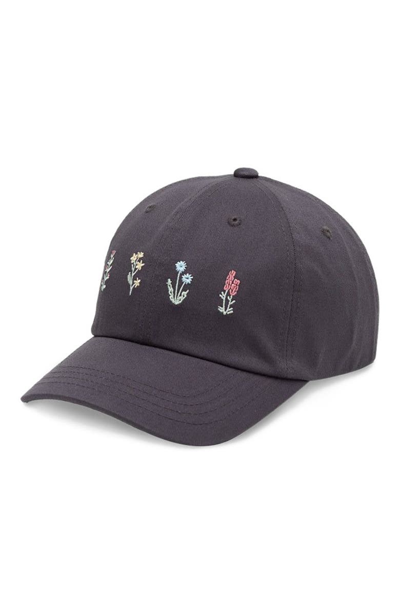 tentree Spring Flora Peak Hat, Main, color, Graphite/Light Moss