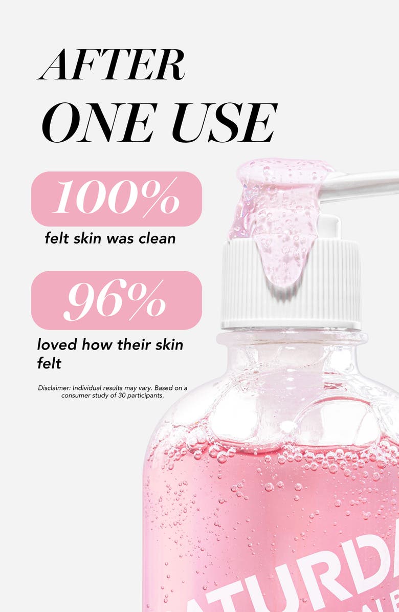 Saturday Skin Brightening Cleansing Gel, Alternate, color, 