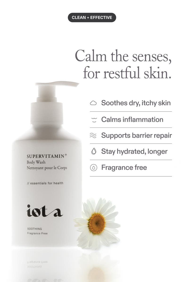 Iota Soothing Body Wash, Alternate, color, 