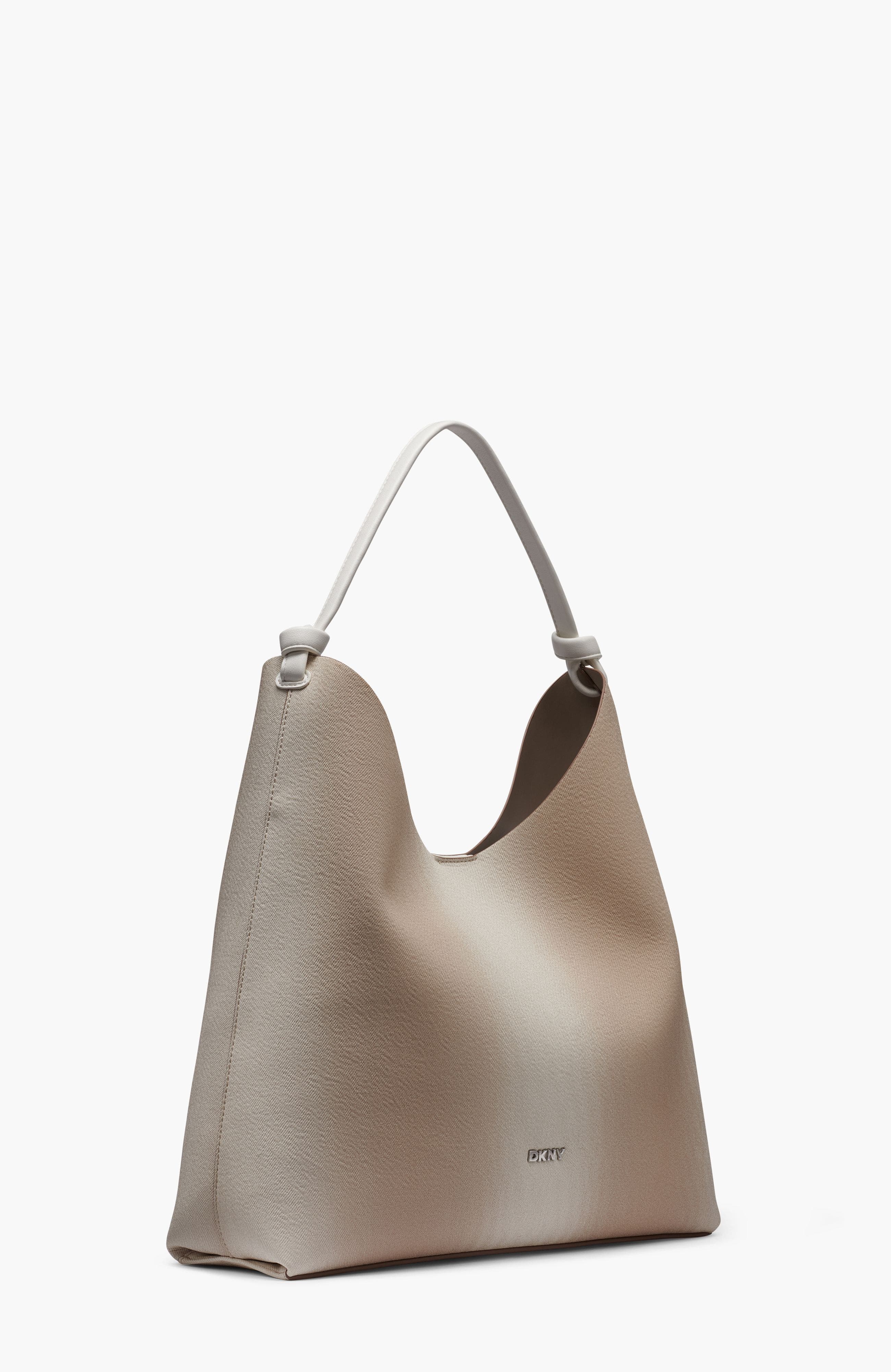 DKNY Paula Hobo, Alternate, color, Light Taupe