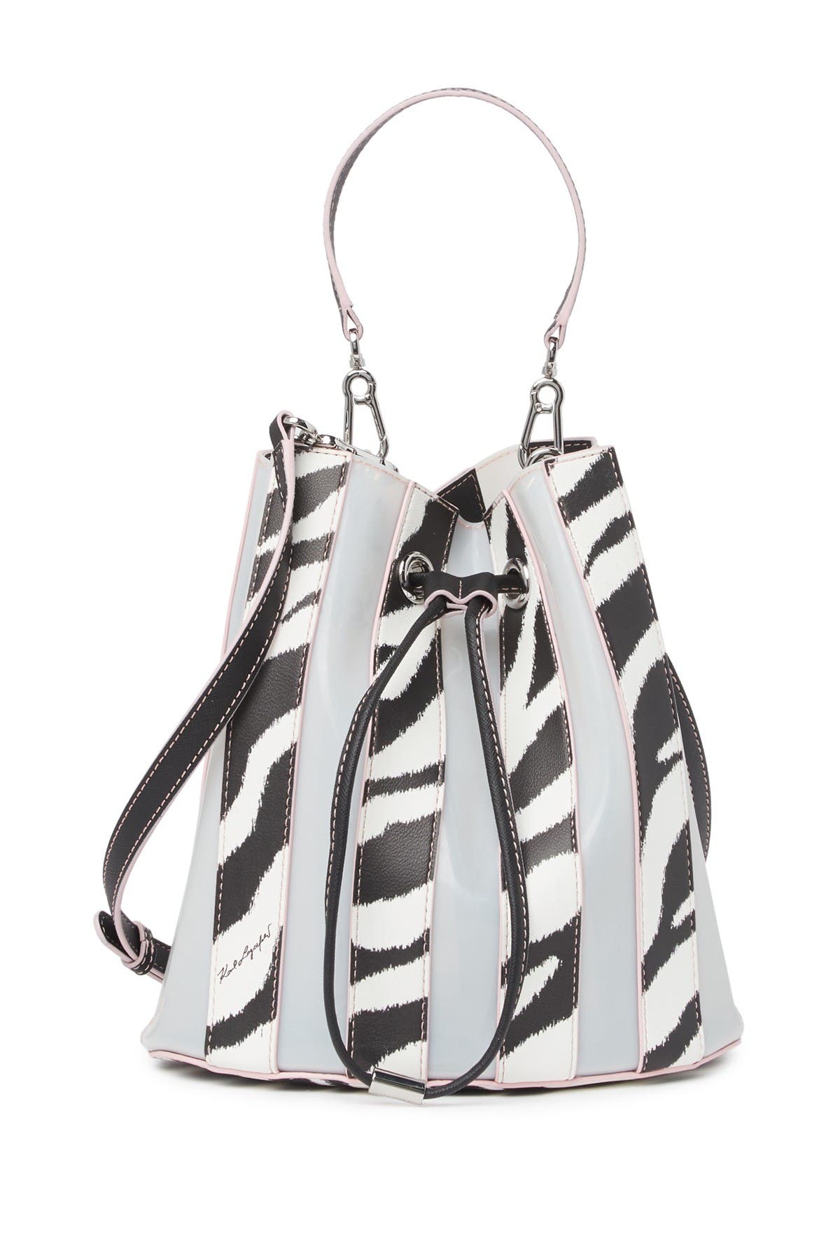 KARL LAGERFELD PARIS Adele Bucket Bag (Men) | Nordstromrack