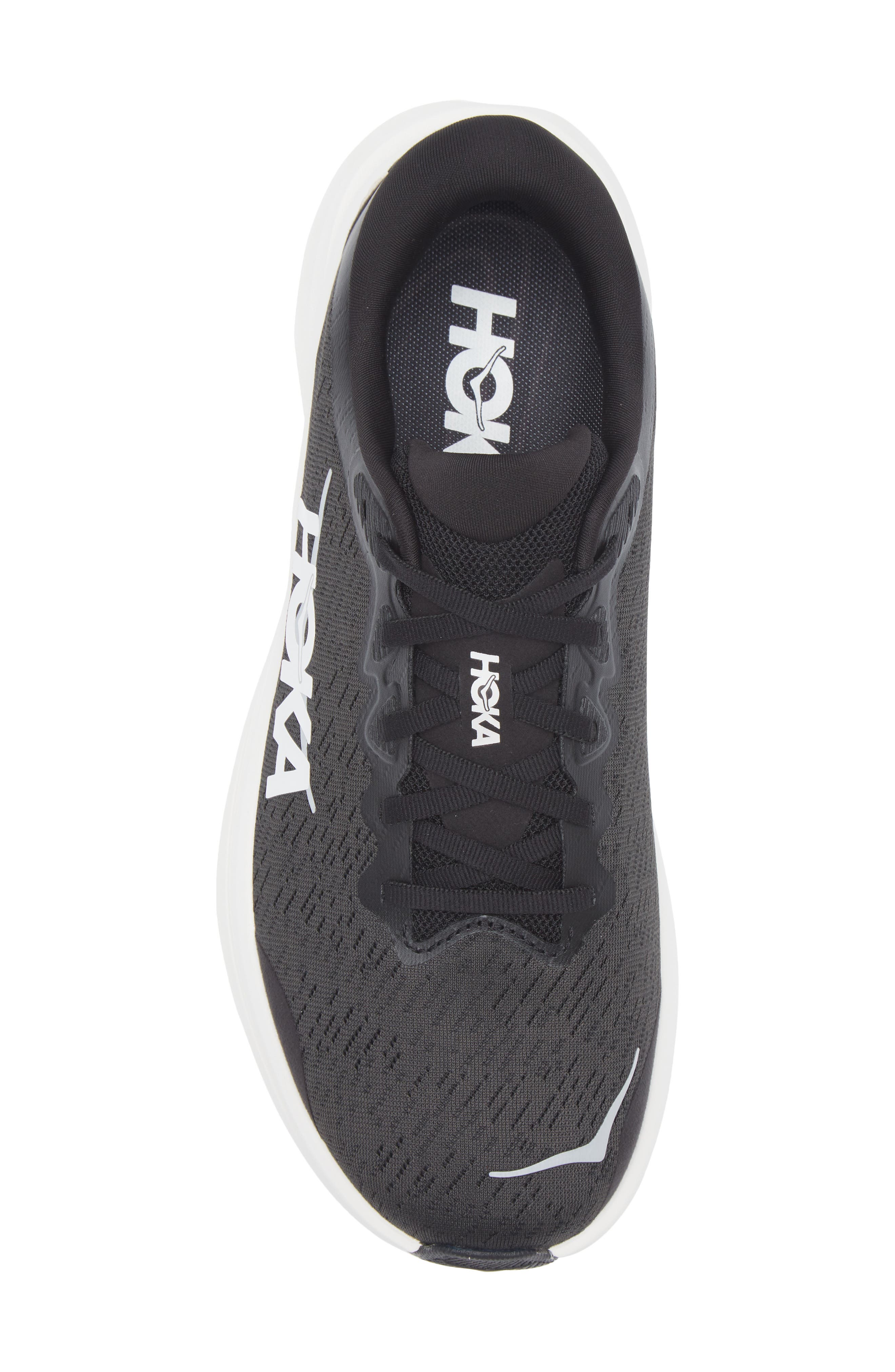 HOKA Solimar 2 Running Sneaker, Alternate, color, Black / White